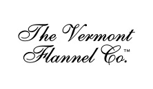 Logo of The Vermont Flannel Co. on a white background