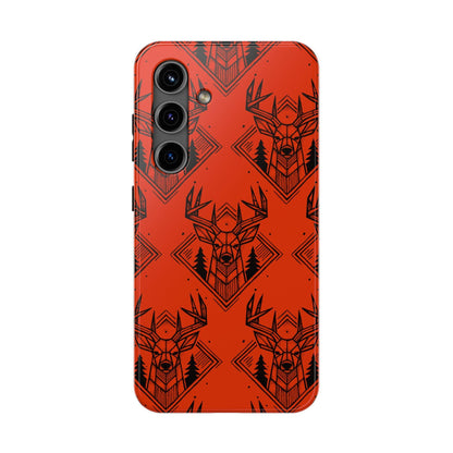 The Whitetail Buck Phone Case for Samsung Galaxy S24 by Kempain