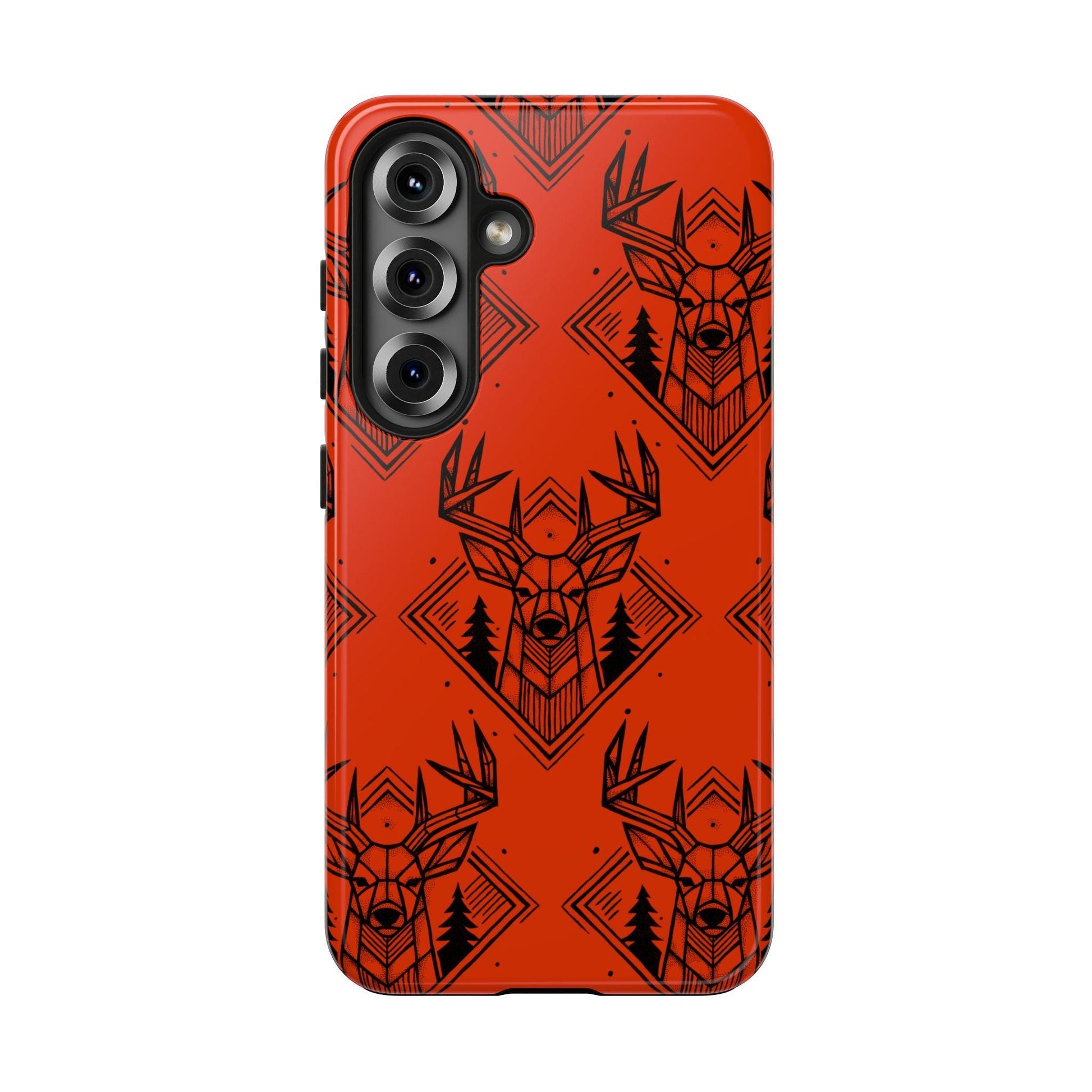 The Whitetail Buck Phone Case for Samsung Galaxy S25 by Kempain