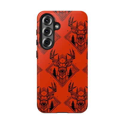 The Whitetail Buck Phone Case for Samsung Galaxy S25 by Kempain