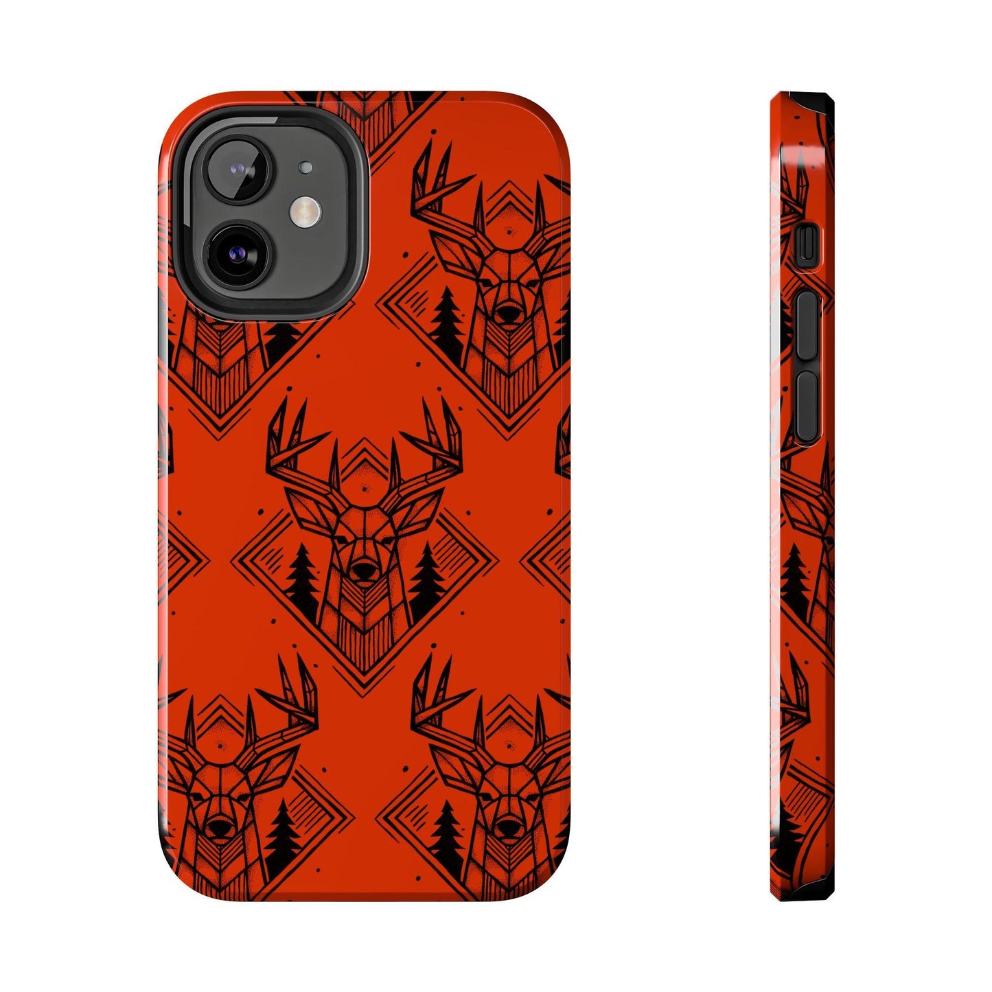 The Whitetail Buck Phone Case for iPhone 12 Mini by Kempain