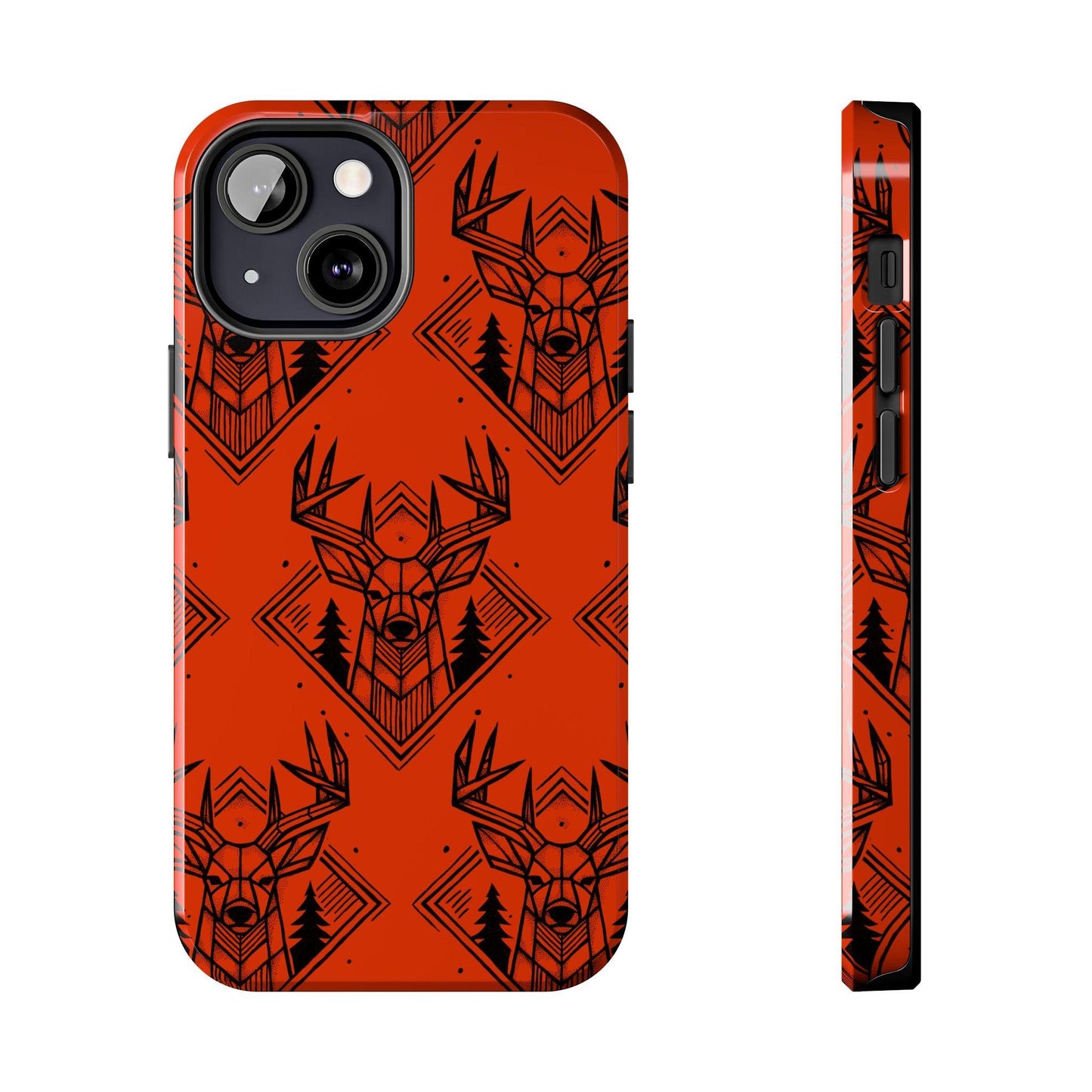 The Whitetail Buck Phone Case for iPhone 13 Mini by Kempain