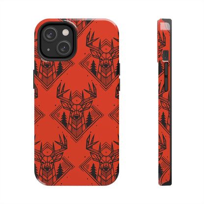 The Whitetail Buck Phone Case for iPhone 14 by Kempain
