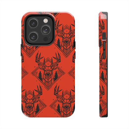 The Whitetail Buck Phone Case for iPhone 14 Pro by Kempain