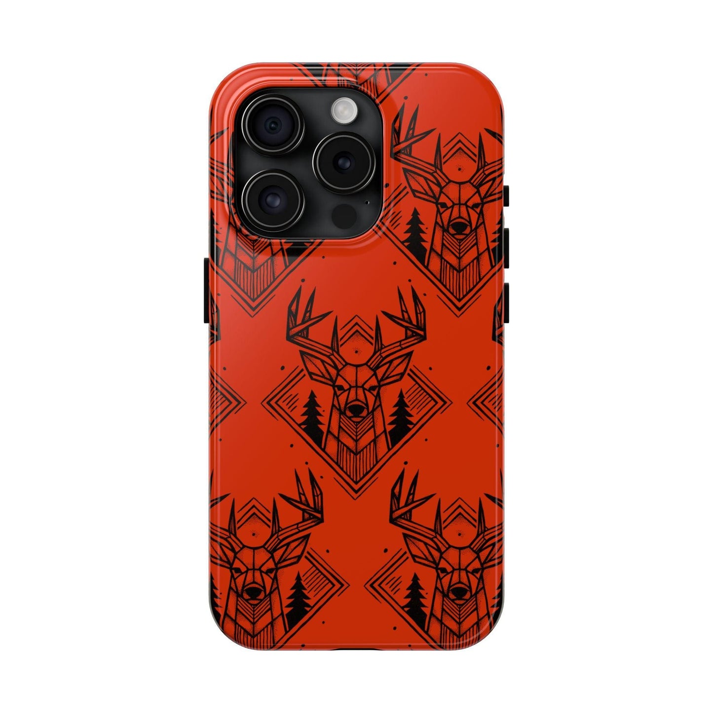 The Whitetail Buck Phone Case for iPhone 15 Pro by Kempain