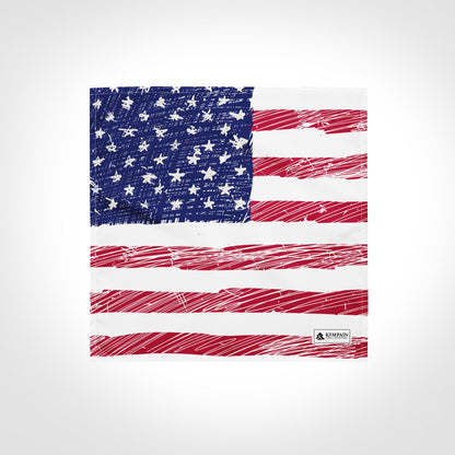 American Flag Pet Bandana