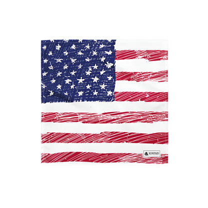 American Flag Pet Bandana