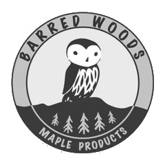 Barred Woods Maple Products Logo