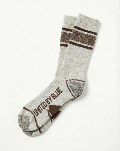 Bison Boot Sock - Imperfect Packaging Socks by United By Blue Coffee-S/M- sold by Kempain Family Outfitters