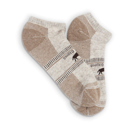 Brown Bison Trail Low-Cut Sock Socks by United By Blue sold by Kempain Family Outfitters.