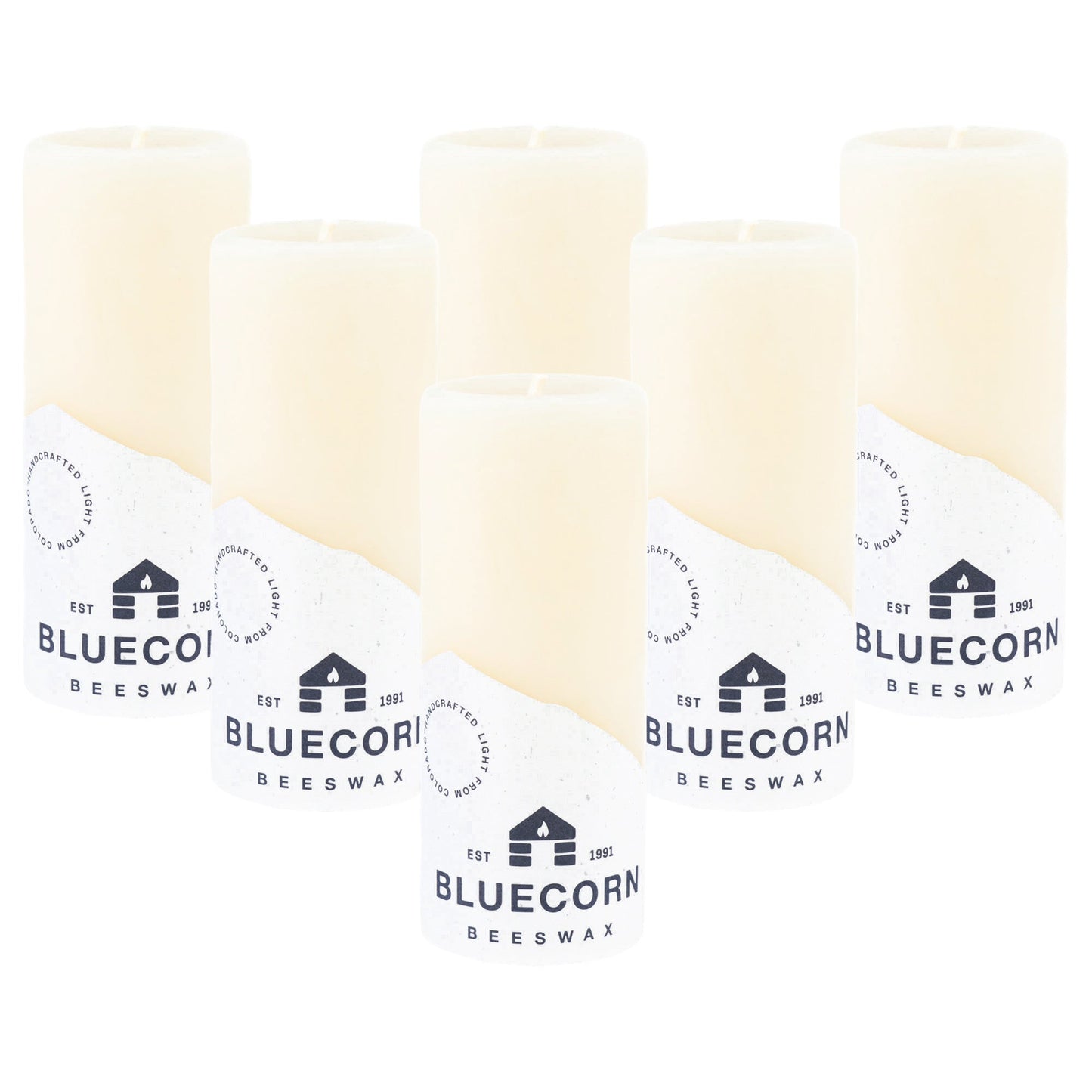 The Ivory Pillars | 100% Pure Beeswax