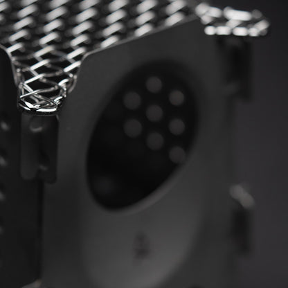 Close up of the grate on The Stöker Stove by Überleben.