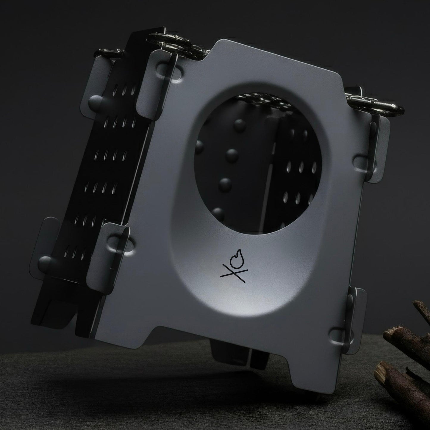 The Stöker Stove by Überleben on dark background.