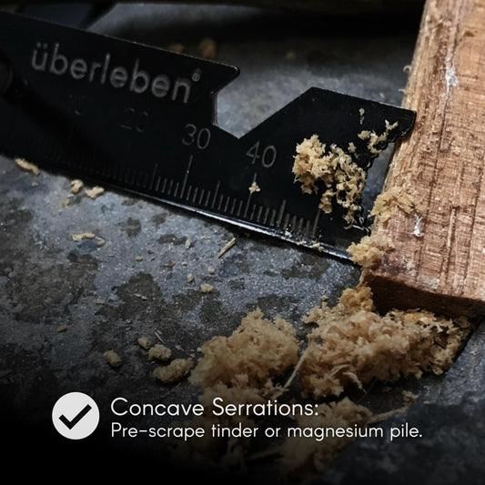 A Handcrafted Hardwood Ferro Rod from Überleben.