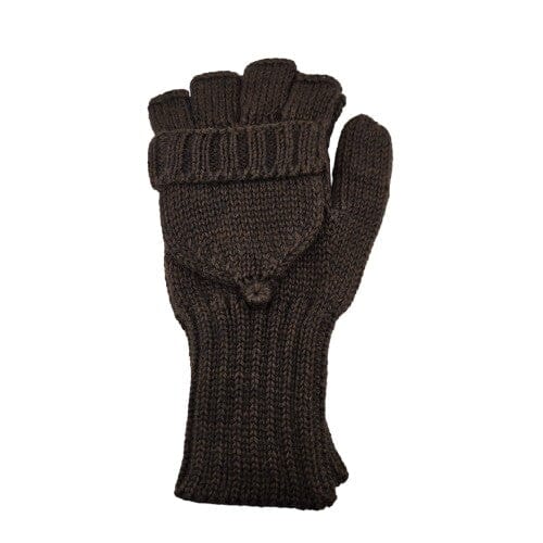 100% Alpaca Convertible Glittens