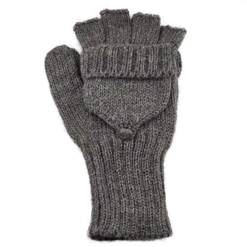 100% Alpaca Convertible Glittens