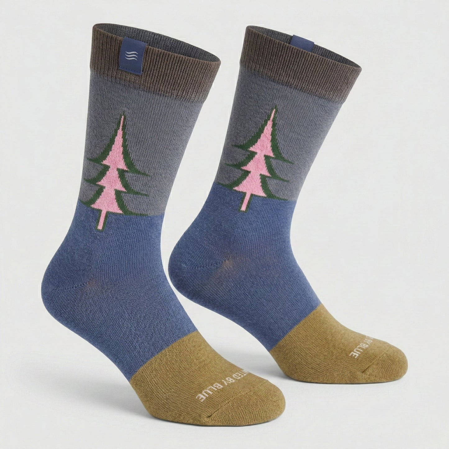 Impact Collection Hemp Blend Socks Socks by United By Blue Blue Steel-Small- sold by Kempain Family Outfitters