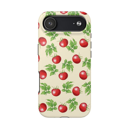Garden Tomato Pattern iPhone 17 Air case by Kempain Family Outfitters.