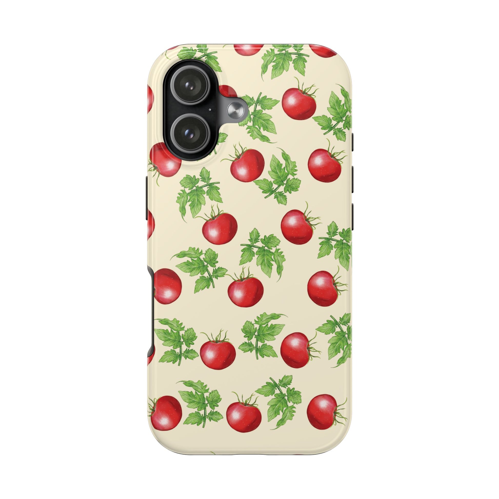 Garden Tomato Pattern iPhone 17 case by Kempain Family Outfitters.