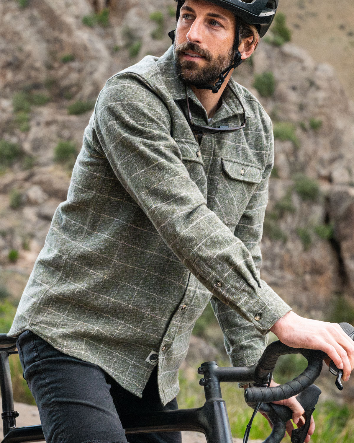 MuskOx Grand Flannel | 8.9oz Heavyweight | Moss Green