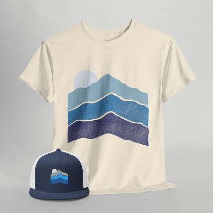 Mountain Waves Tee & Hat Bundle