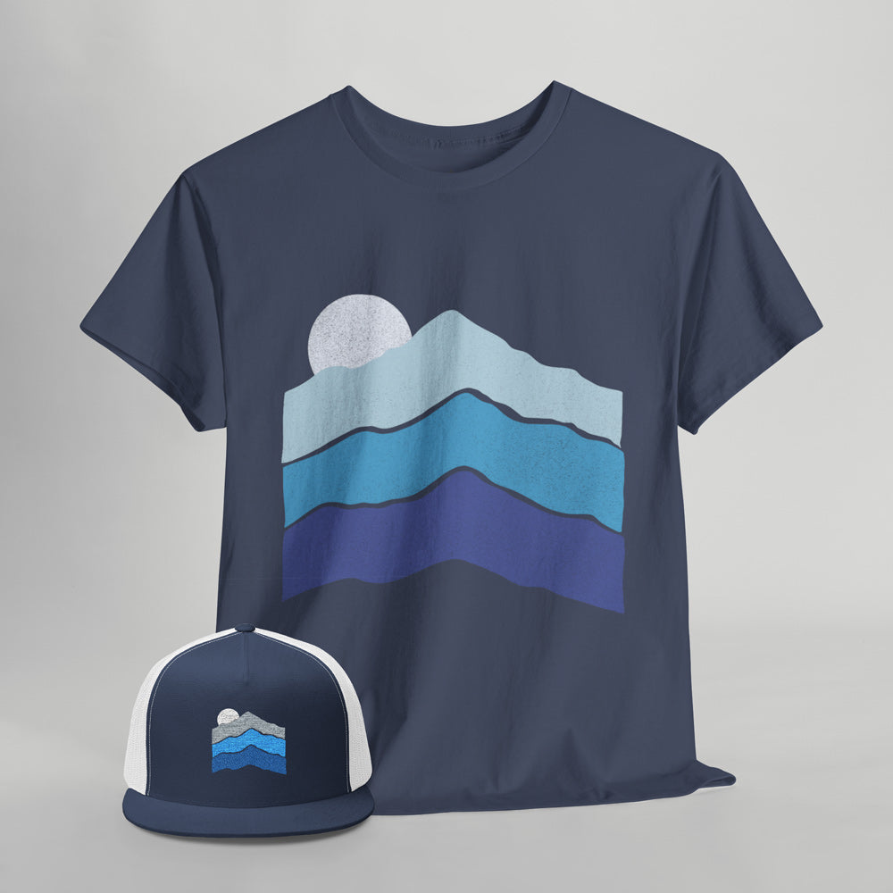 Mountain Waves Tee & Hat Bundle