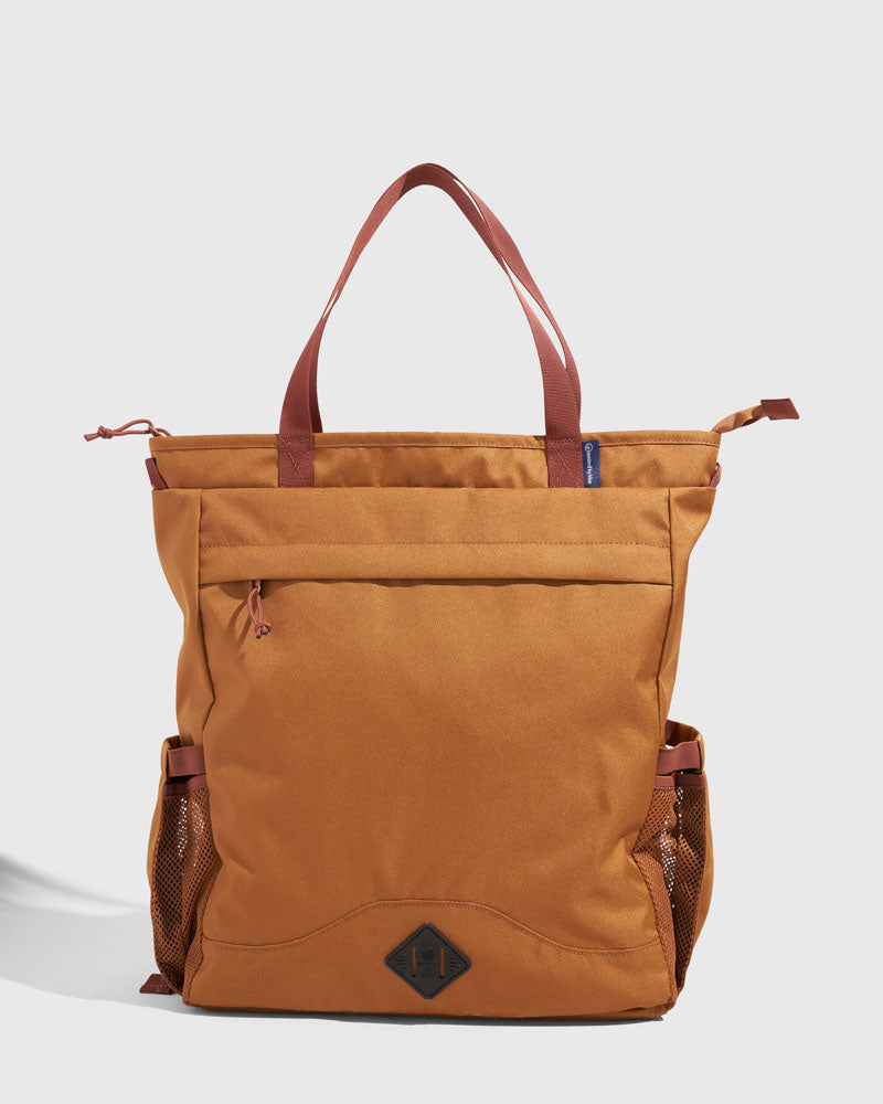 (R)evolution 25L Convertible Carryall Bags & Accessories by United By Blue Camel- sold by Kempain Family Outfitters