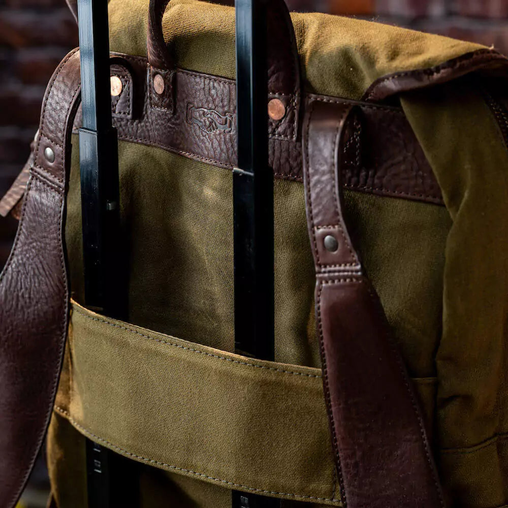Waxed Canvas Backpack