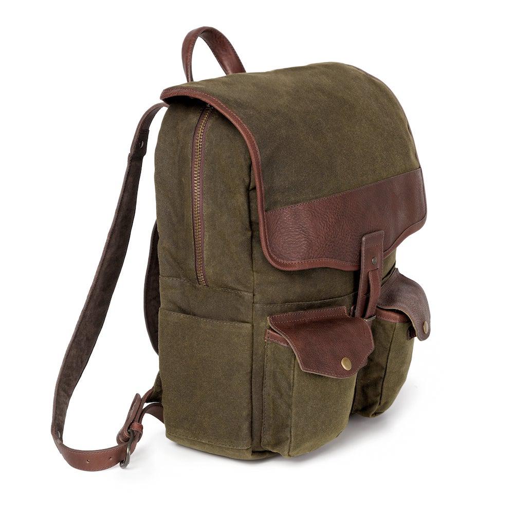 The Waxed Canvas Backpack