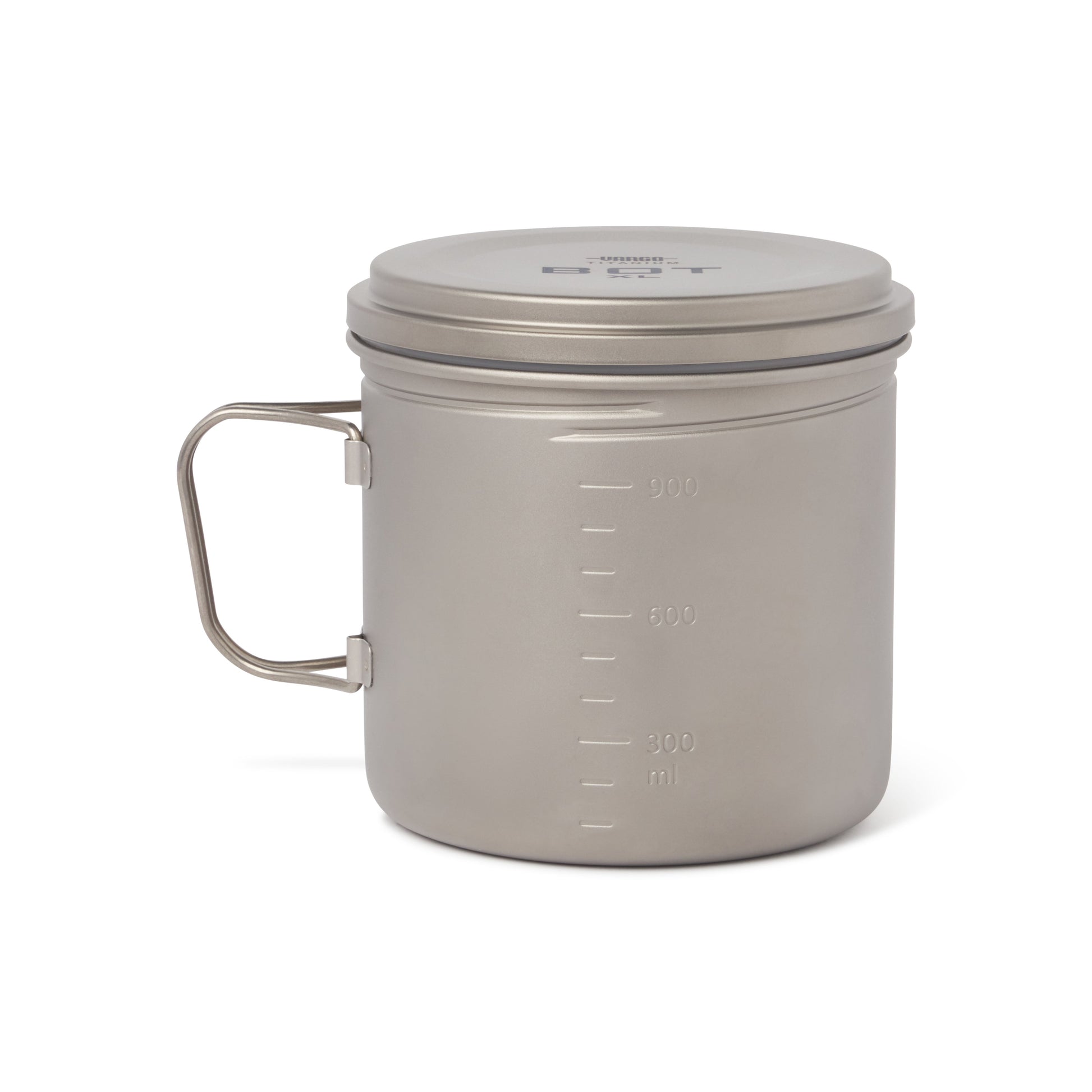 Titanium BOT XL Bottle Pot Combo - 1.1 Liter Camping Cookware & Dinnerware by VARGO sold by Kempain Family Outfitters.