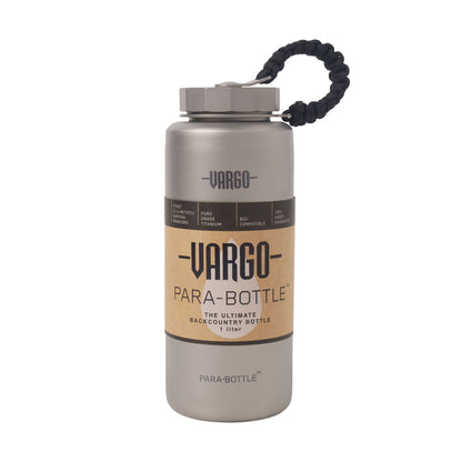 Titanium Para-Bottle Canteen - 1 Liter Water Bottles by VARGO sold by Kempain Family Outfitters.