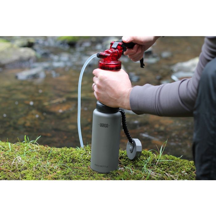 Titanium Para-Bottle Canteen - 1 Liter Water Bottles by VARGO sold by Kempain Family Outfitters.