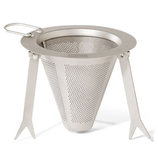 Titanium Travel Coffee Filter Solo Pour Over Maker Coffee Filter Baskets by VARGO sold by Kempain Family Outfitters.
