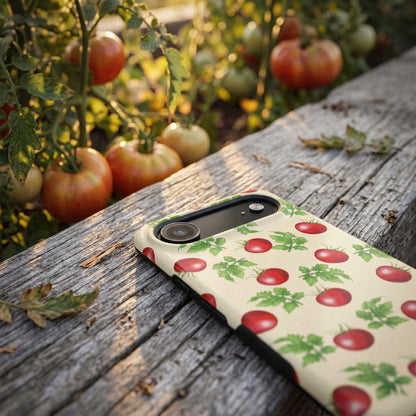 Garden Tomato Pattern case by Kempain Family Outfitters.