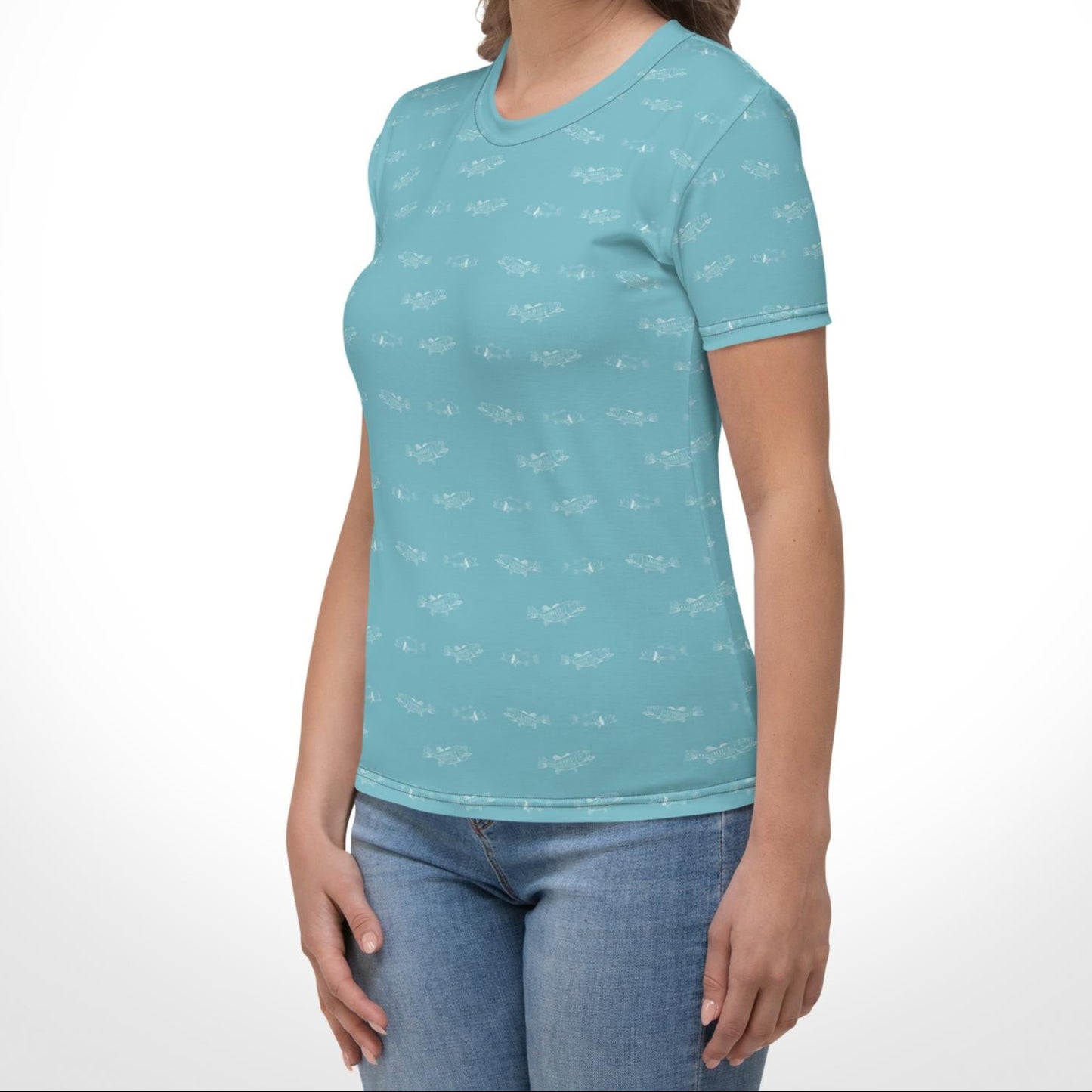 Women's Largemouth Bass Pattern Jersey